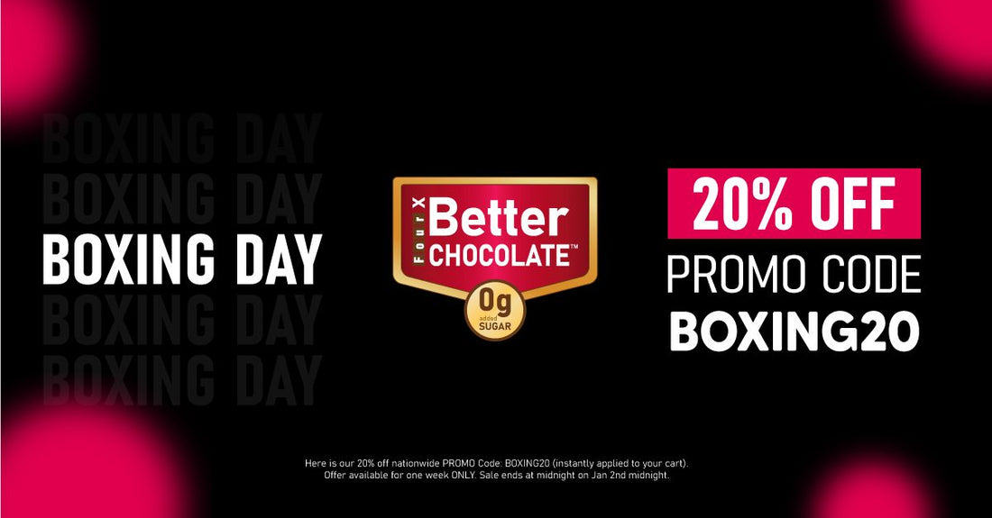 Boxing Day is here!! Our first EVER for The Better Chocolate 🦋 🍫 🎉
