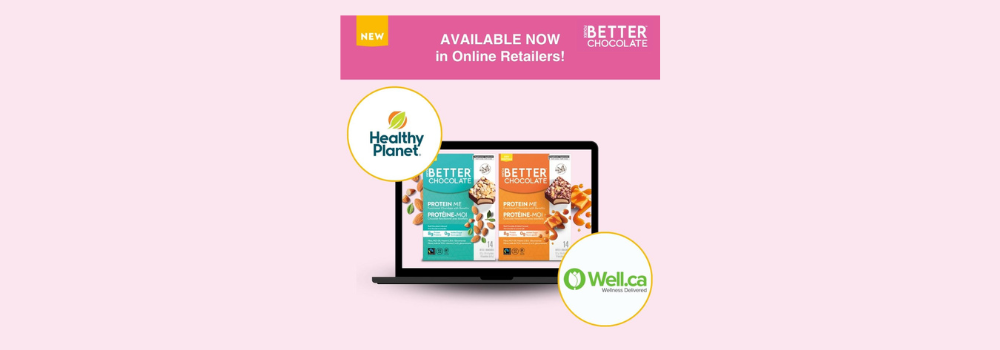 Online retailers: We are now at Well.ca and Healthy Planet! 💕